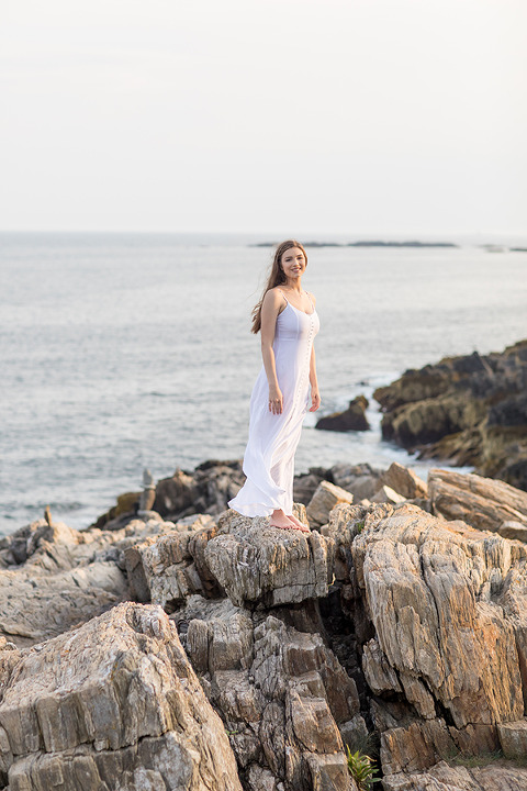 Maine Photographer, Harpswell Maine Photographer, Maine Senior Portrait Photographer, Portrait of young woman on maine coast, copyright laws, photography use permission, photography licensing